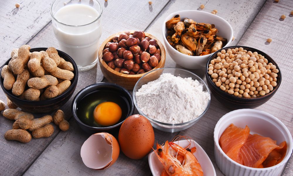 alérgenos alimentarios