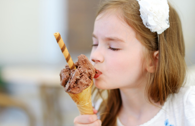 ¿conoces el origen del helado?