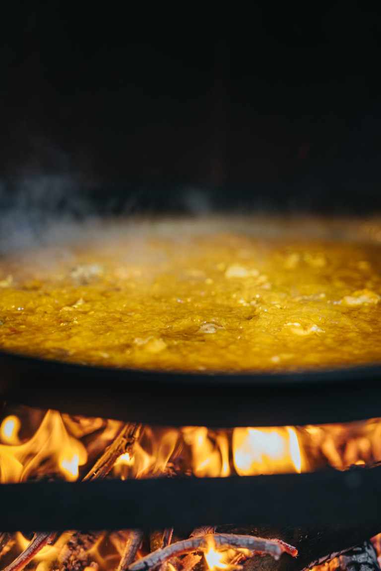 arroz leña horno induccion 1