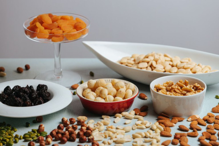 frutos secos en repostería