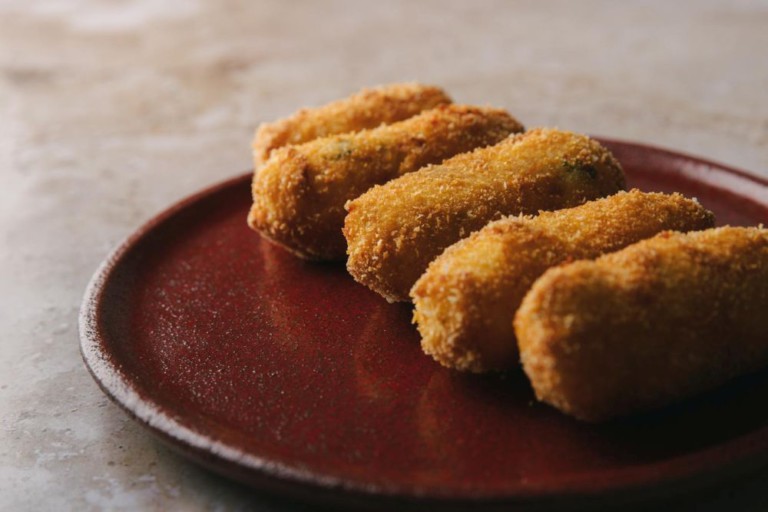 croquetas rellenas de carne