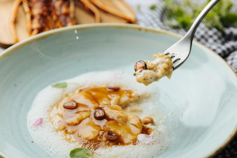 risotto langosta hinojo percebes 2