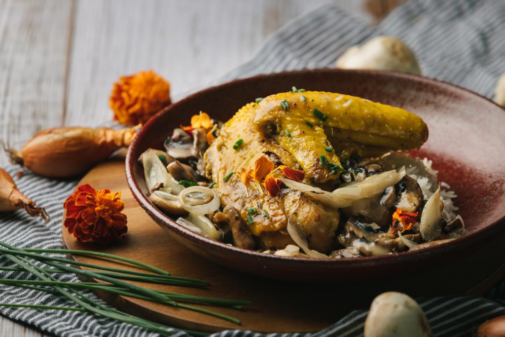 Receta de Pollo caribeño haitiano - Scoolinary