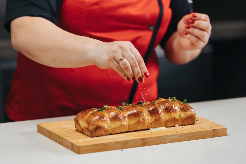 Pampushka, pan de ajo ucraniano