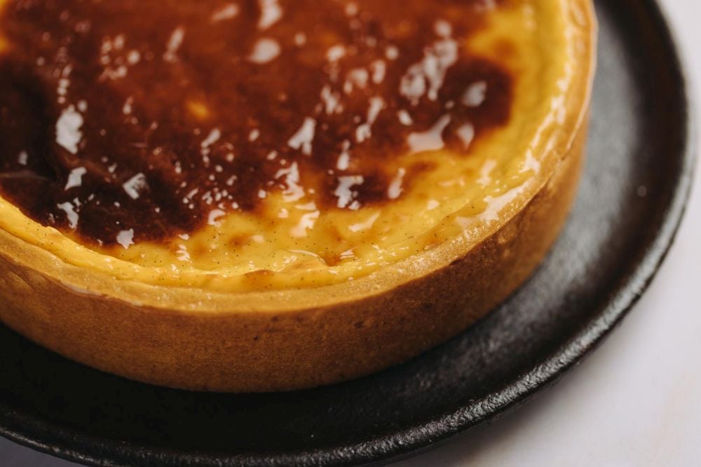 Flan parisino con toque argelino