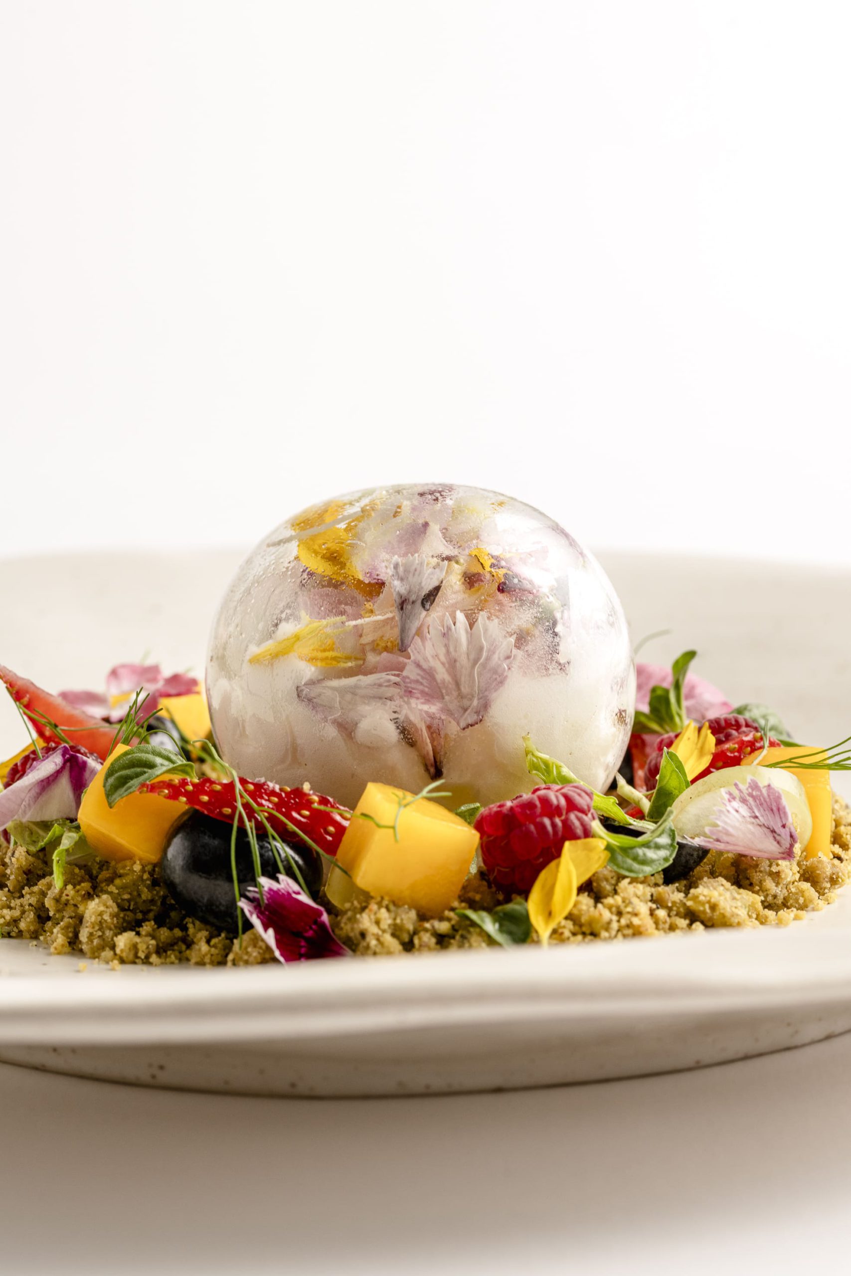 esfera de azúcar soplado 3