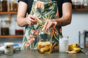 fermentación de frutas