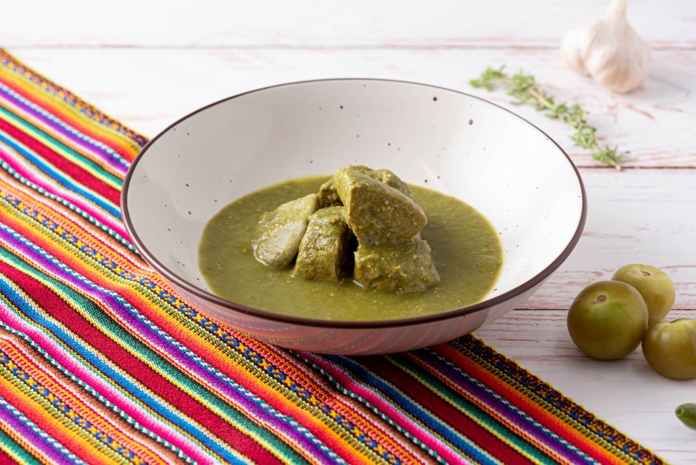 carnitas en salsa verde