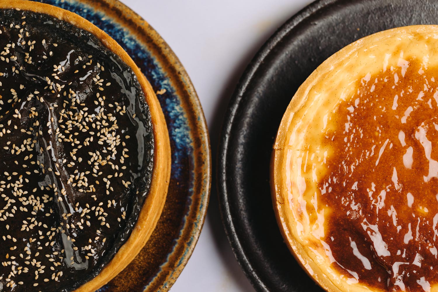 Flanes parisino y argelino, pastelería árabe