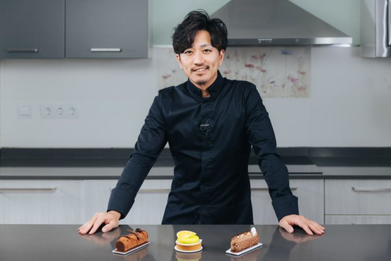 Té en la pastelería japonesa