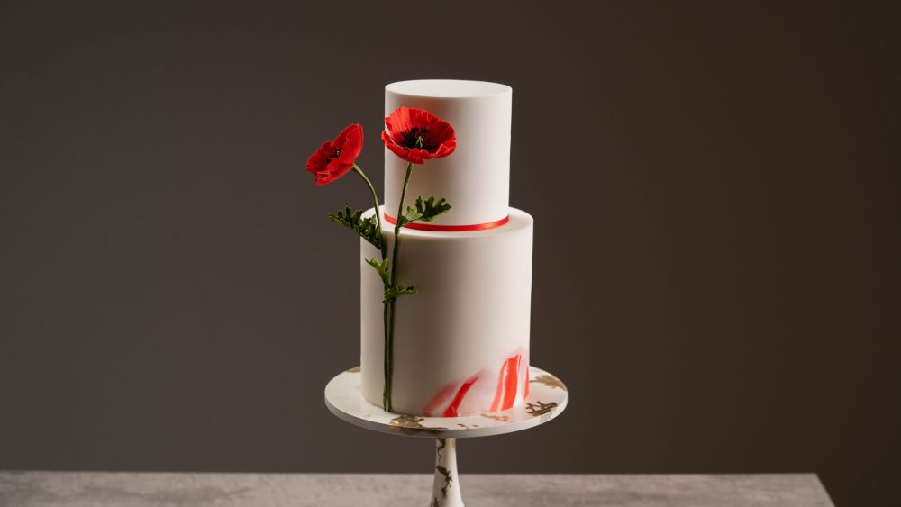 Tarta con fondant