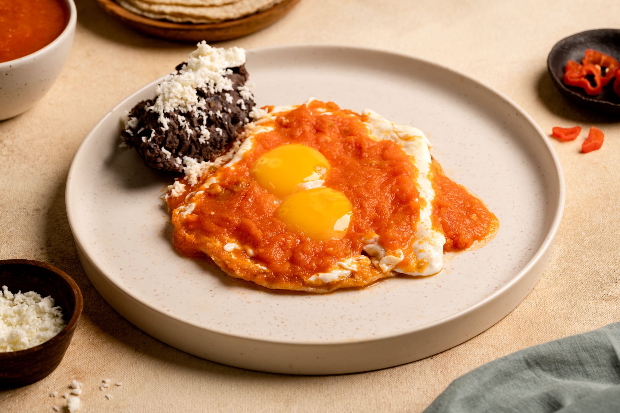 receta de huevos rancheros 1