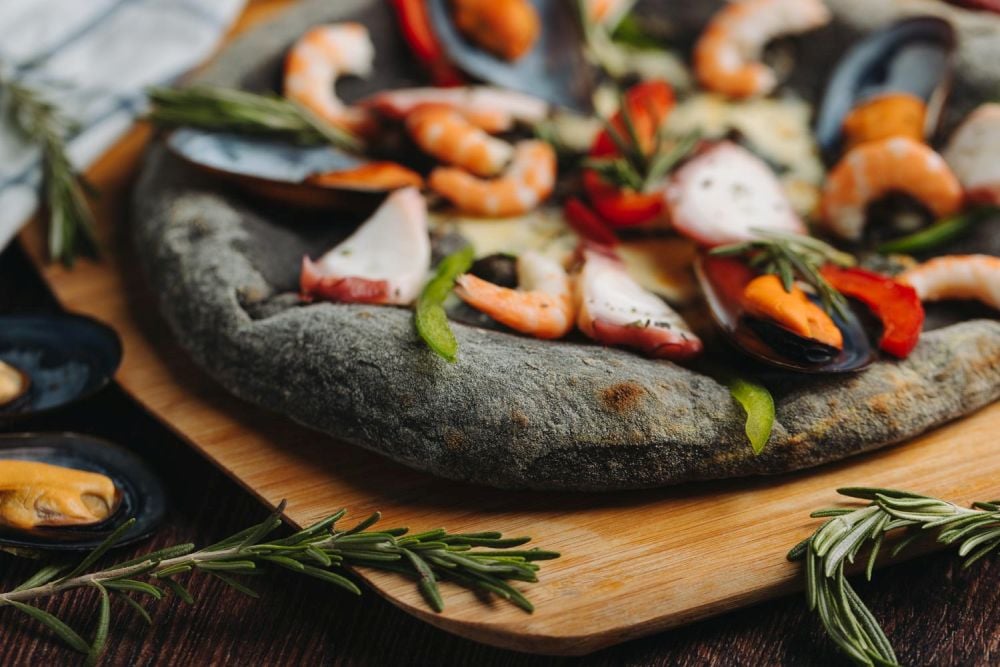 Colorear masas de pizza