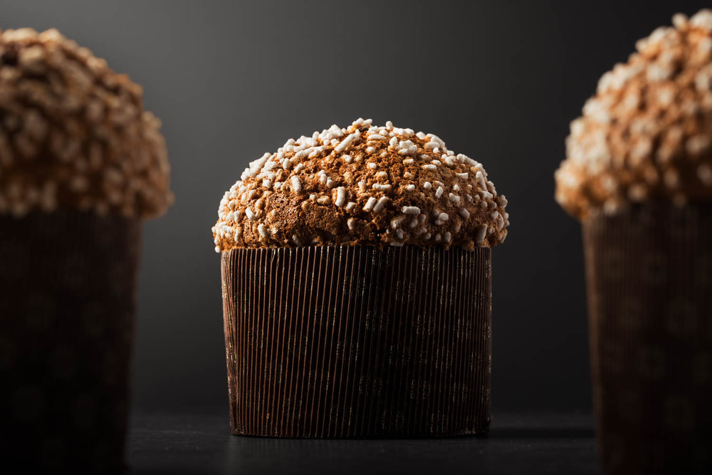 Receta de panettone de frutas listo