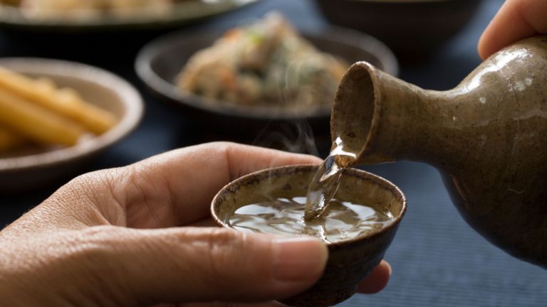 sake japonés