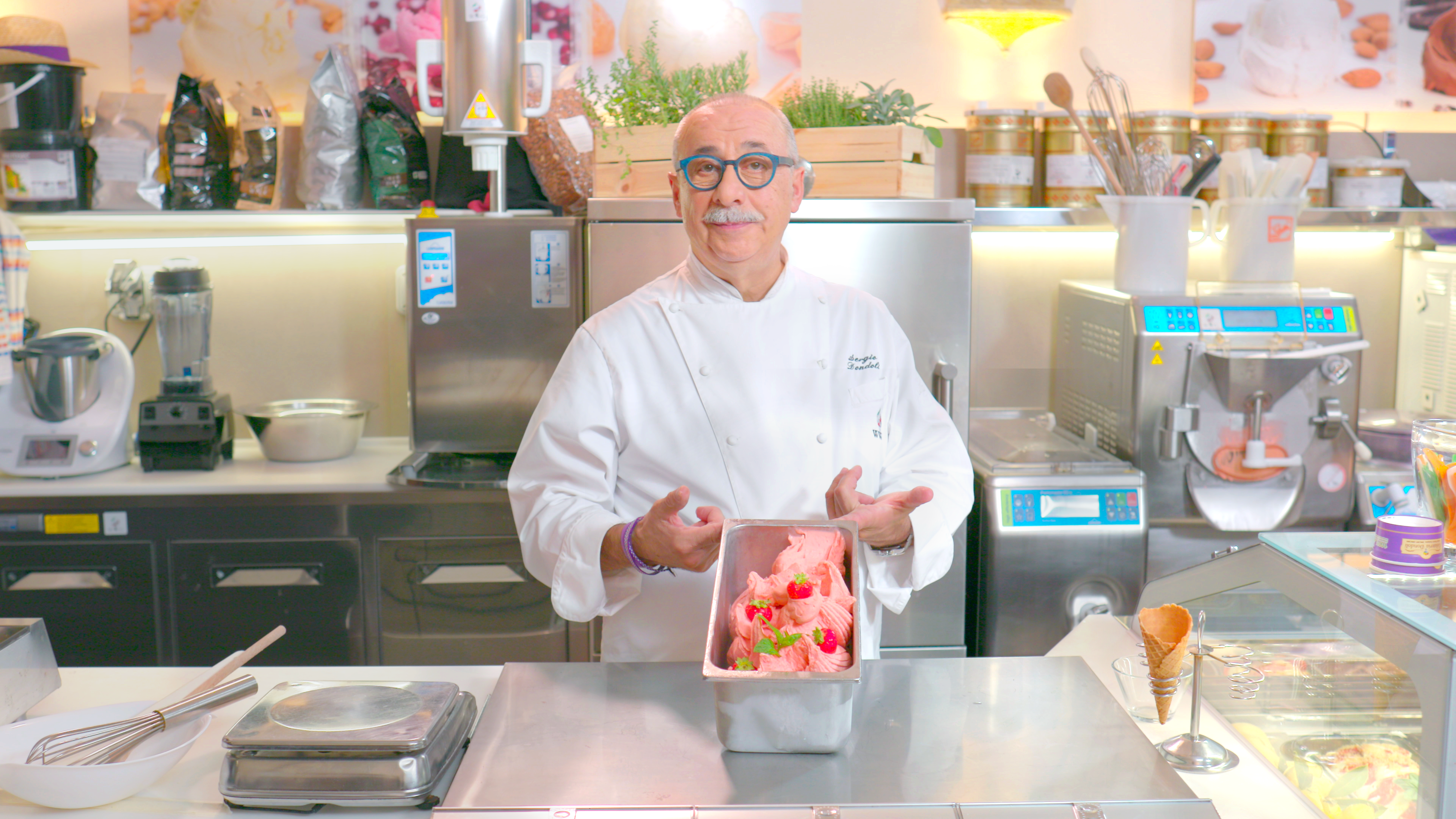 Sergio Dondoli experto en helado artesana en Italia