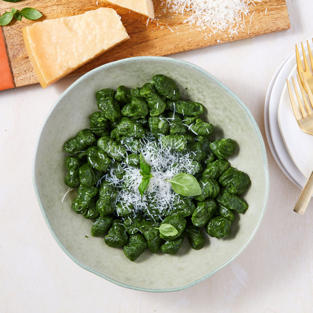 Gnocchi de Espinacas