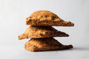 empanadilla de manzana con harina integral