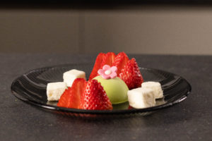 Pastelería con matcha