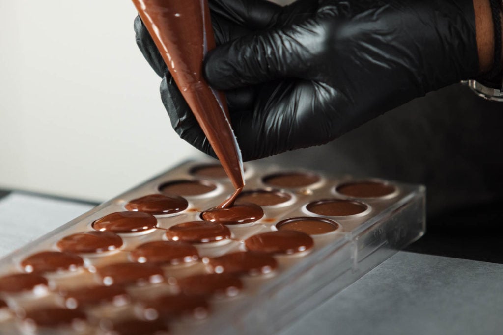 templado del chocolate