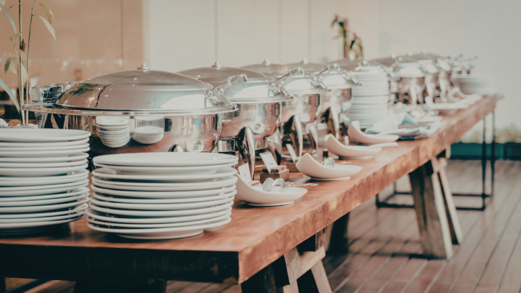 servicio de banquetes