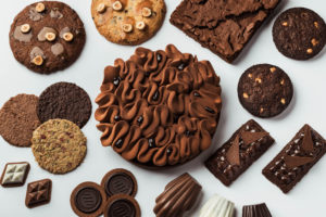 Pastelería con chocolate