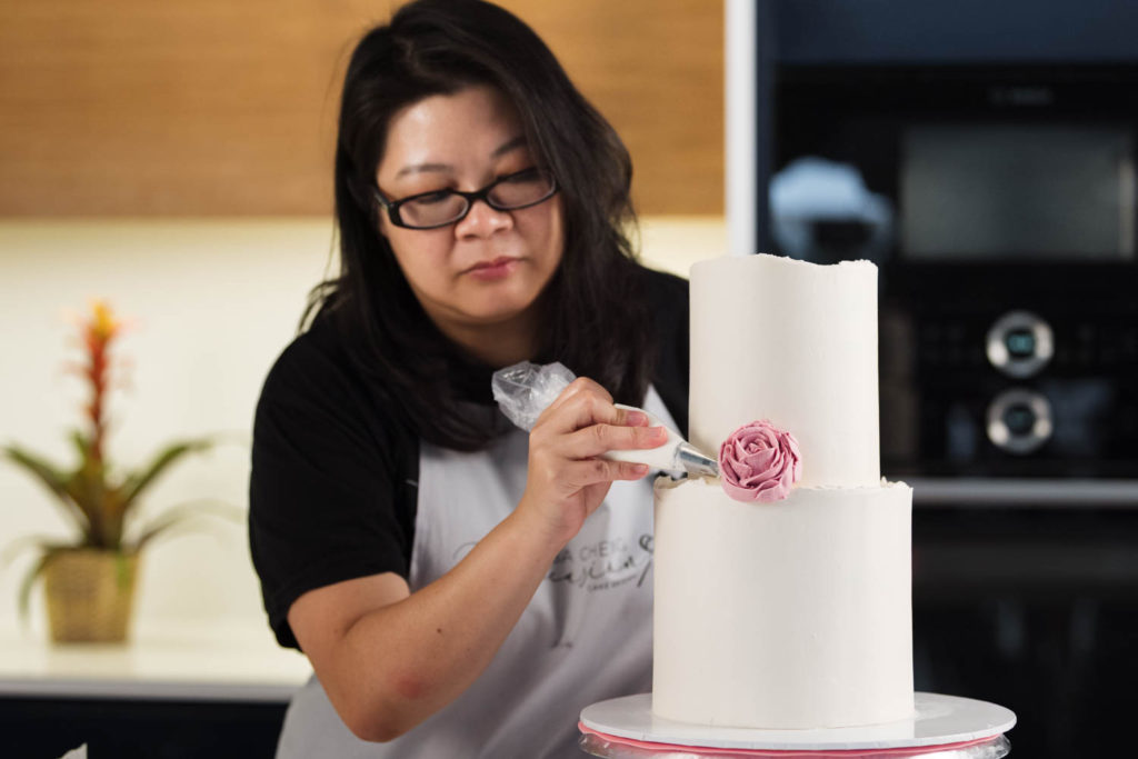 Decorar tartas con buttercream