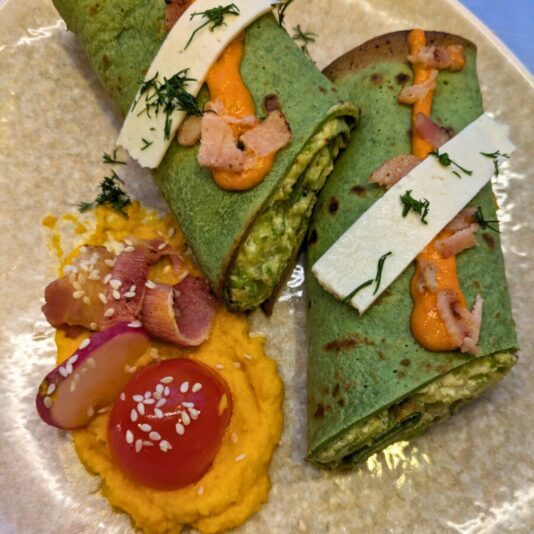 Xhefri Korita - Crepe Spirulina