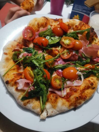 Pizza con poolish