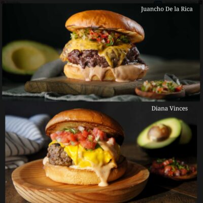 ganadora reto copycat Hamburguesa - Diana Vinces