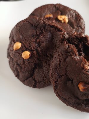 Cookies intensa con avellanas 2