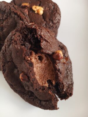 Cookies intensa con avellanas 3