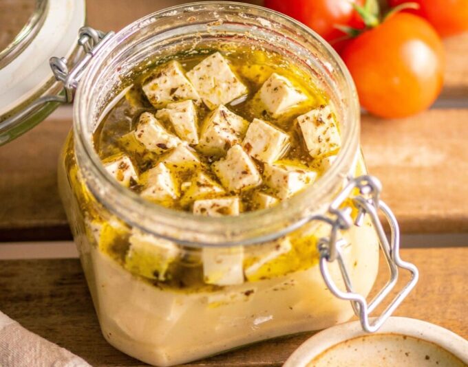 vegan tofu feta