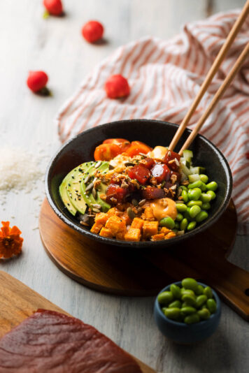 Poke de atún