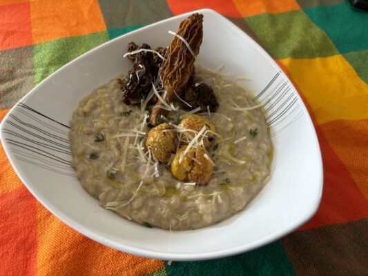 Risotto morilla