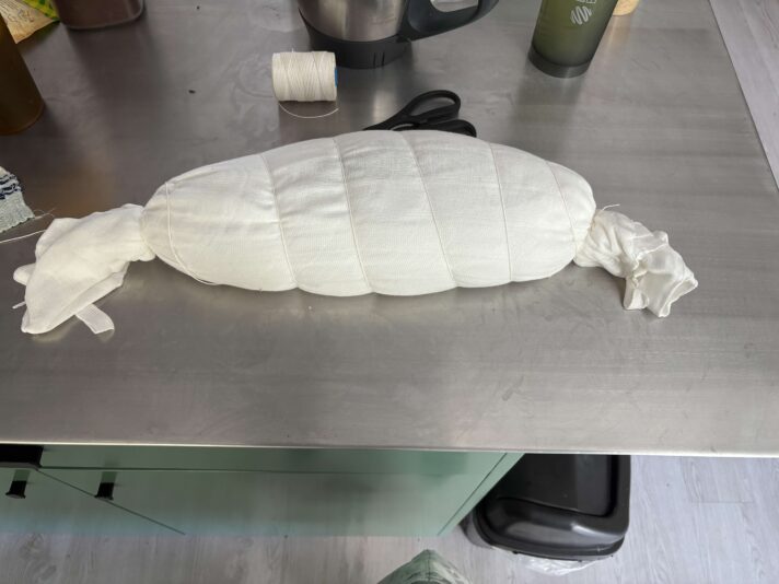 Lomo con la sal envuelto