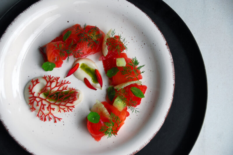 gravlax de salmón 5 Beatriz Torija