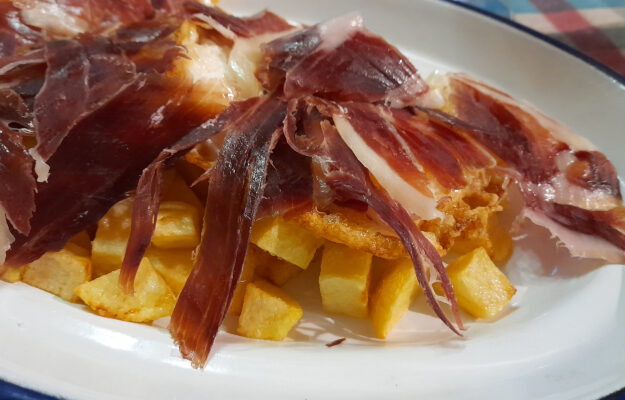 huevos fritos con patatas y jamón beatriz torija