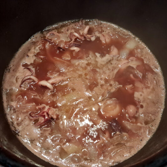 tartar de calamar 3 caldo de calamar