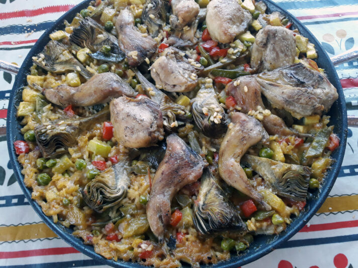 paella de verduras y conejo 1 beatriz torija