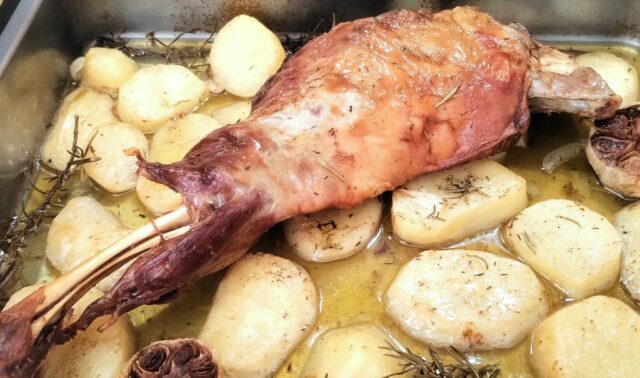 pierna cordero al romero