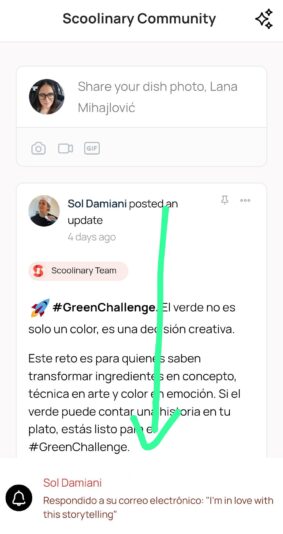 New push notification