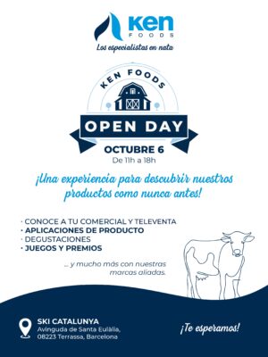 KEN FOODS. OPEN DAY KEN - SAVE THE DATE