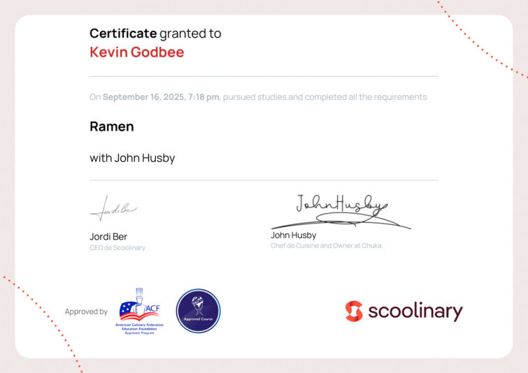 kevin.godbee-Ramen-Scoolinary-Certificate-Scoolinary