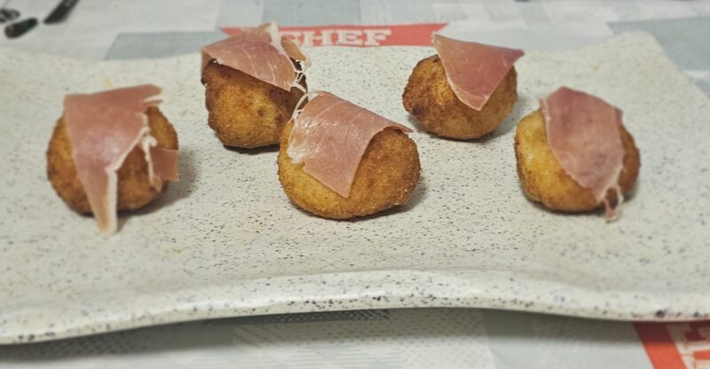 Croquetas de jamón I