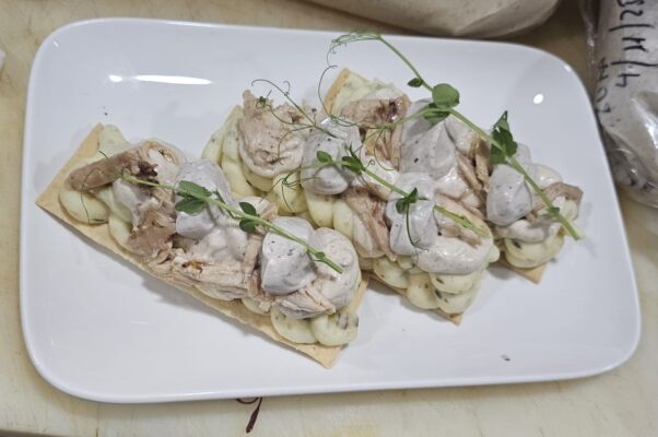 Marinera de pollo asado