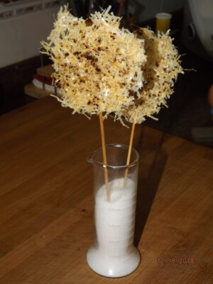 Piruletasw de parmesano y pimienta