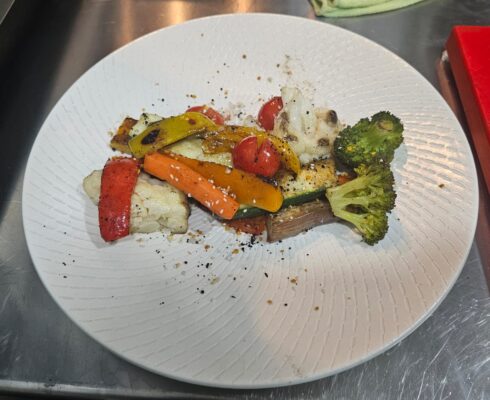 Verduritas a la brasa