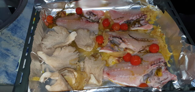 2.Pescado al horno
