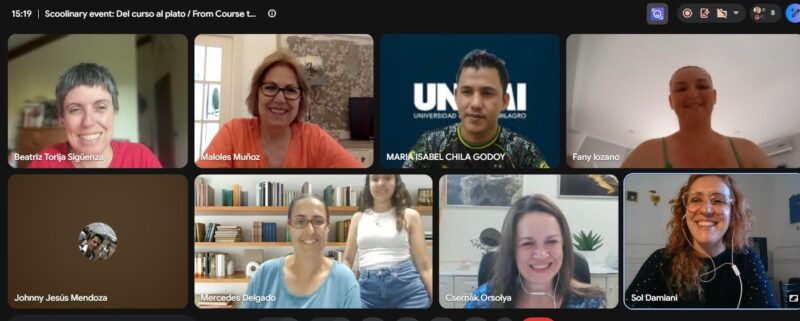 encuentro del curso al plato